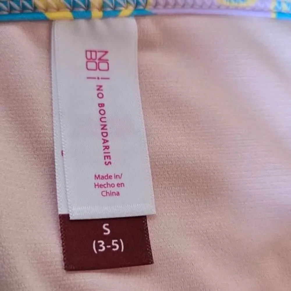Time and Tru Women's Side Tie Bikini Bottom Multicolor Size M (8-10) NWT